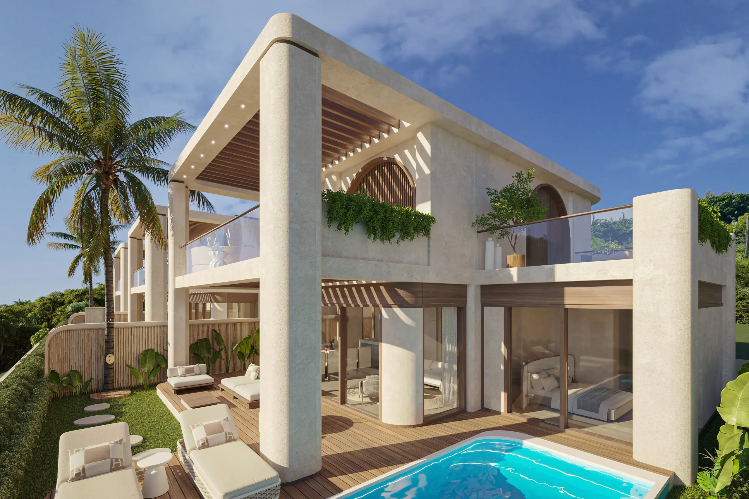 Ihr privates Refugium im Paradies – 12 exklusive Villen auf Sansibar 30 Luxus Immobilien Zanzibar Tansania 3Bedroom Poolarea scaled Luxus Immobilien Zanzibar - Tansania - 3Bedroom Poolarea
