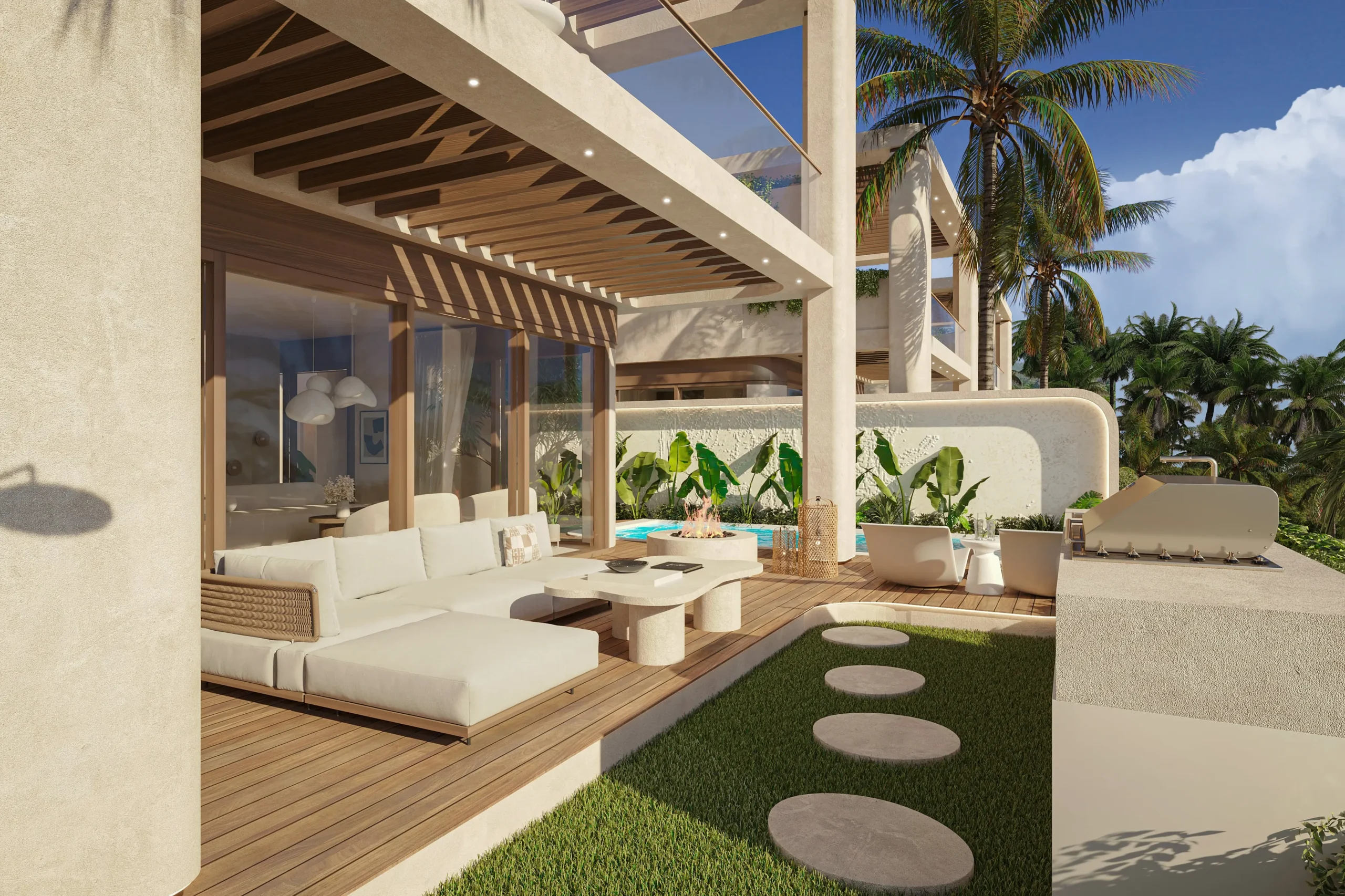 Ihr privates Refugium im Paradies – 12 exklusive Villen auf Sansibar 4 Luxus Immobilien Zanzibar Tansania Villa2Bedroom Garden PalmLuxeZanzibar scaled Luxus Immobilien Zanzibar - Tansania - Villa2Bedroom-Garden-PalmLuxeZanzibar