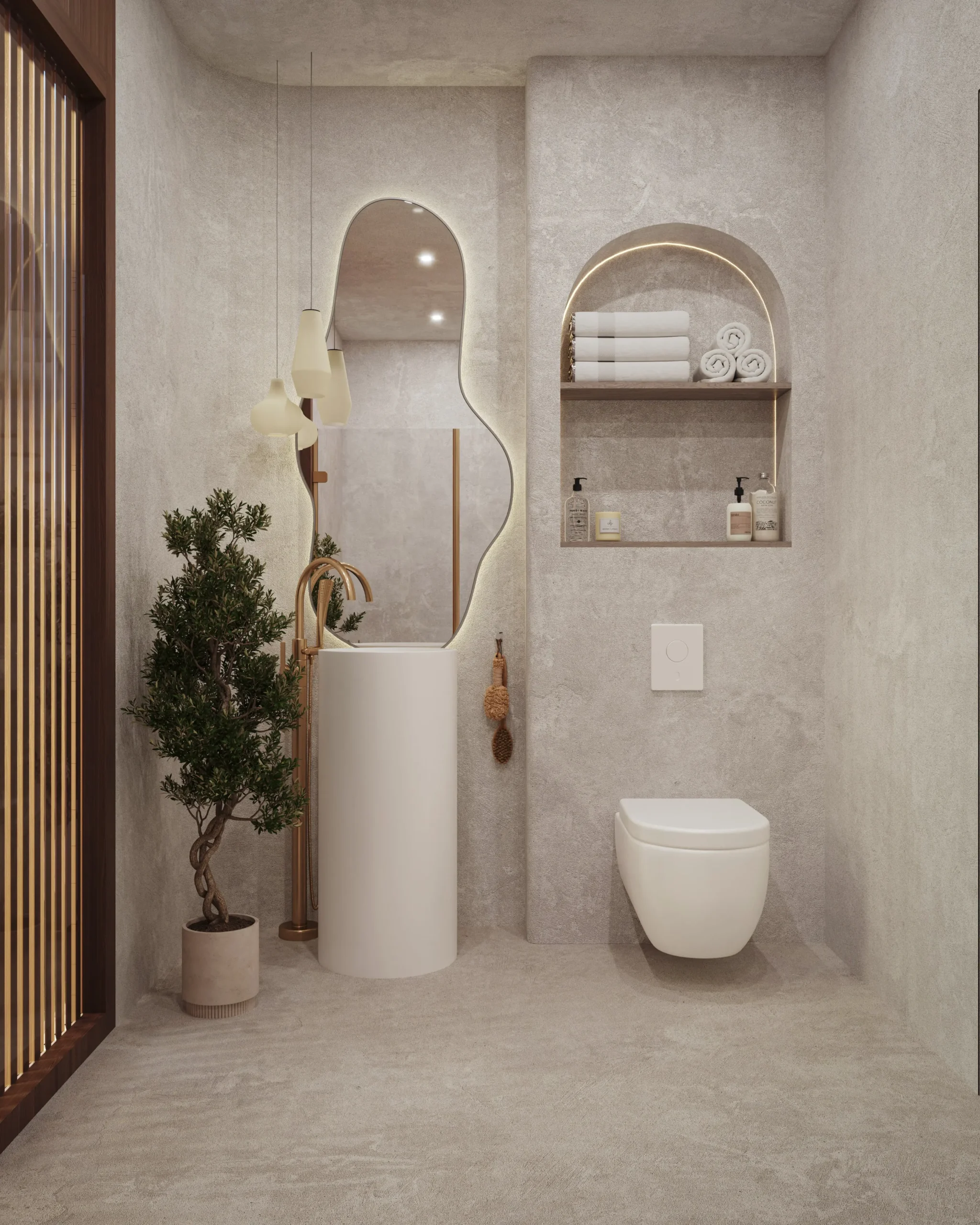 Ihr privates Refugium im Paradies – 12 exklusive Villen auf Sansibar 17 Luxus Villas Zanzibar Tansania Immobilien investment Villa 1Bedroom Bathroom scaled Luxus Villas Zanzibar Tansania Immobilien investment - Villa 1Bedroom Bathroom