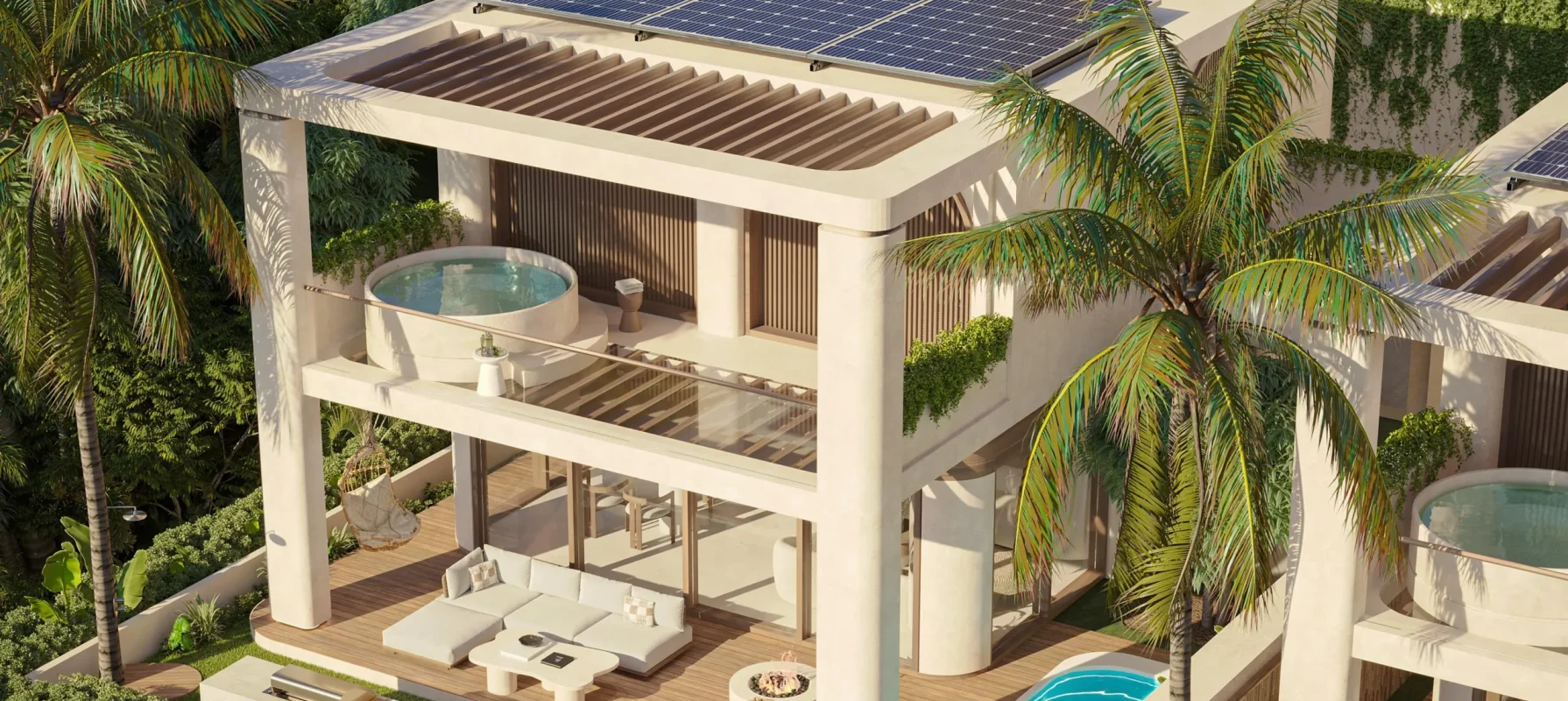 Luxus Immobilien Zanzibar - Tansania - Villa2Bedroom-Exterior-PalmLuxeZanzibar