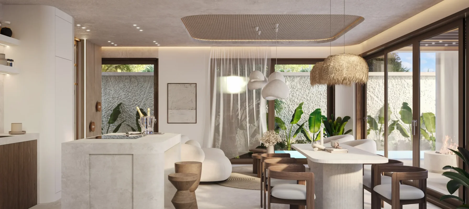 Luxus Immobilien Zanzibar - Tansania - Villa2Bedroom Kitchen-PalmLuxeZanzibar