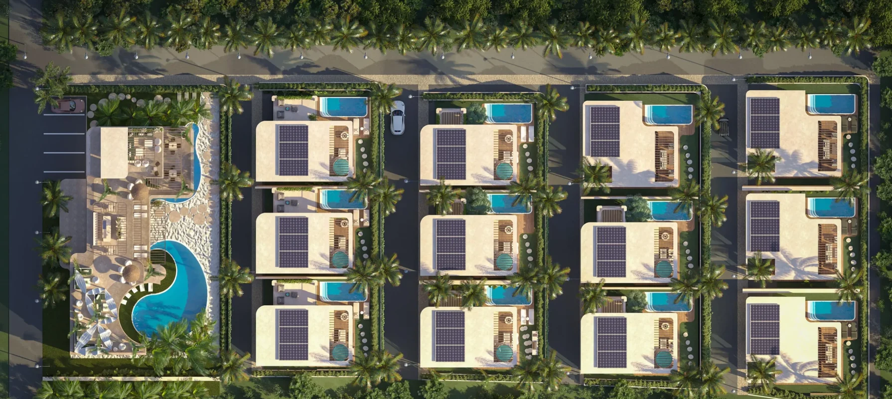 Luxus Villas Zanzibar - Tansania Immobilien - Masterplan 02