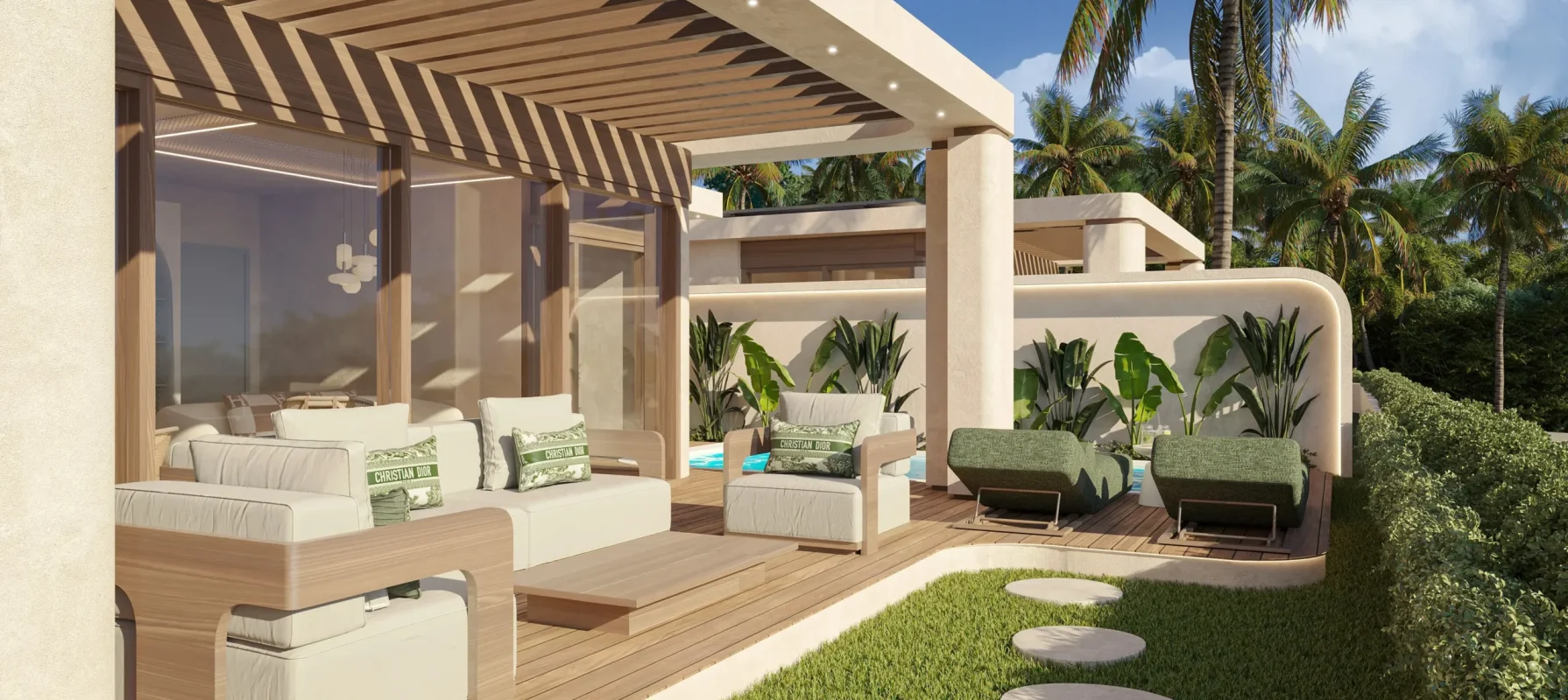 Luxus Villas Zanzibar Tansania Immobilien investment - Villa 1 Bedroom Exterior