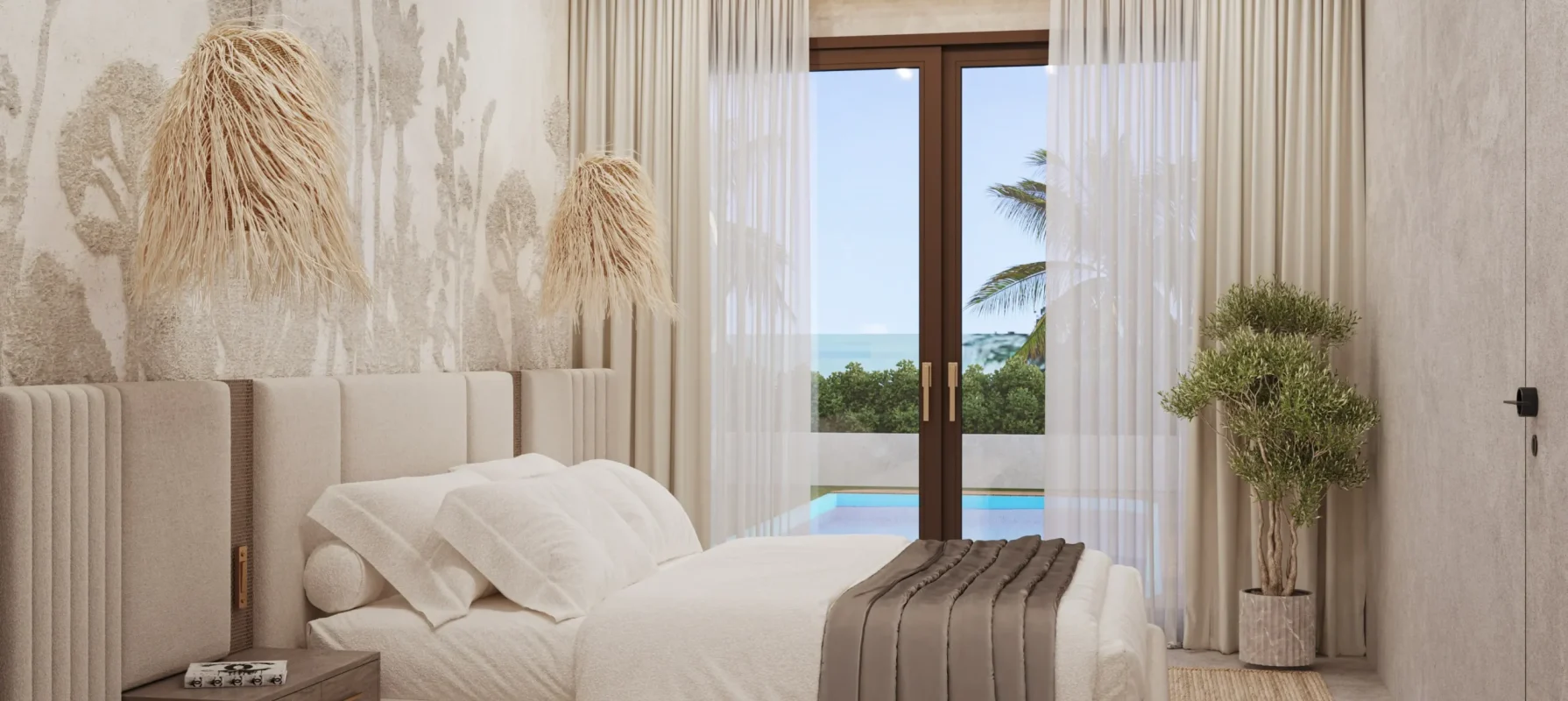 Luxus Villas Zanzibar Tansania Immobilien investment - Villa 1Bedroom Bedroom