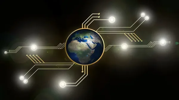 Weltweite Vernetzung der Kryptowährungen